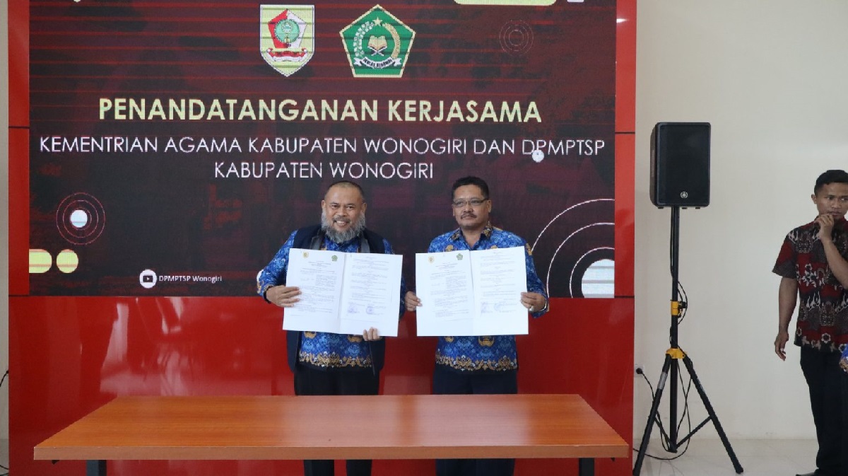 DPMPTSP WONOGIRI DAN KEMENAG PERKUAT SINERGI PERCEPATAN SERTIFIKASI HALAL